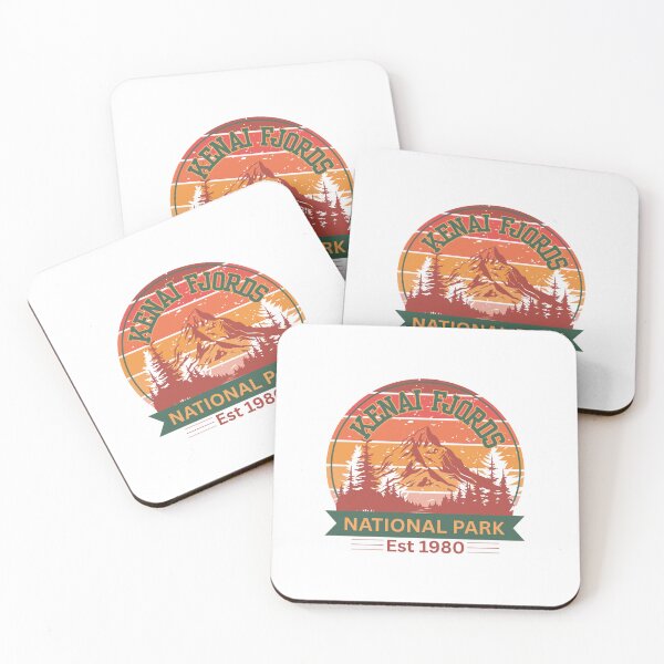 Item preview, Kenai Fjords National State Park Classic T-shirt Sticker designed and sold by ThinkNature!.