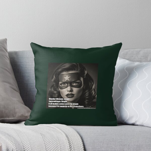 Item preview, Female Superhero Empowerment - Woman Hero Quote Sticker designed and sold by Boss Woman Diaries.