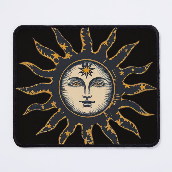 Item preview, Vintage Sun Face designed and sold by ViaARTfactory.