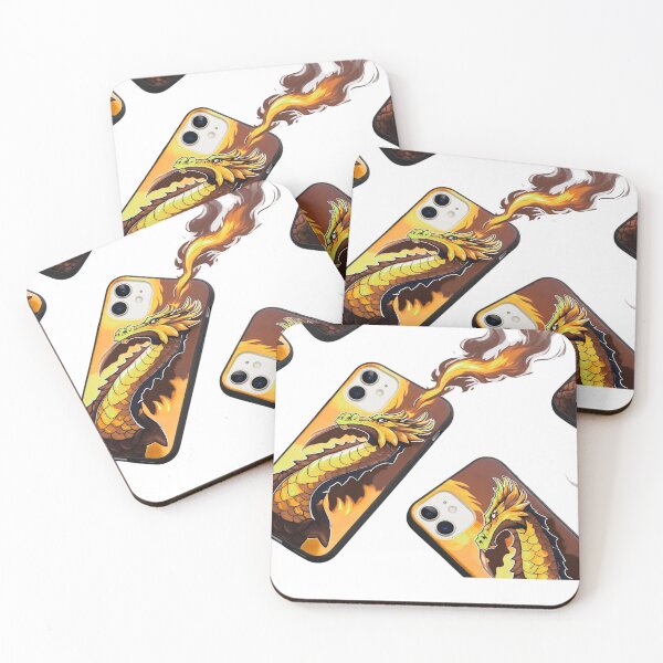 Item preview, Dragon Breathing Fire Phone Cases designed and sold by I Dress In Digital (I DID).