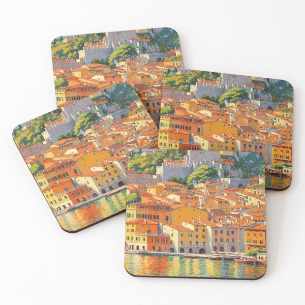 Item preview, Gustav Klimt - Malcesine on Lake Garda designed and sold by maniacfitness.