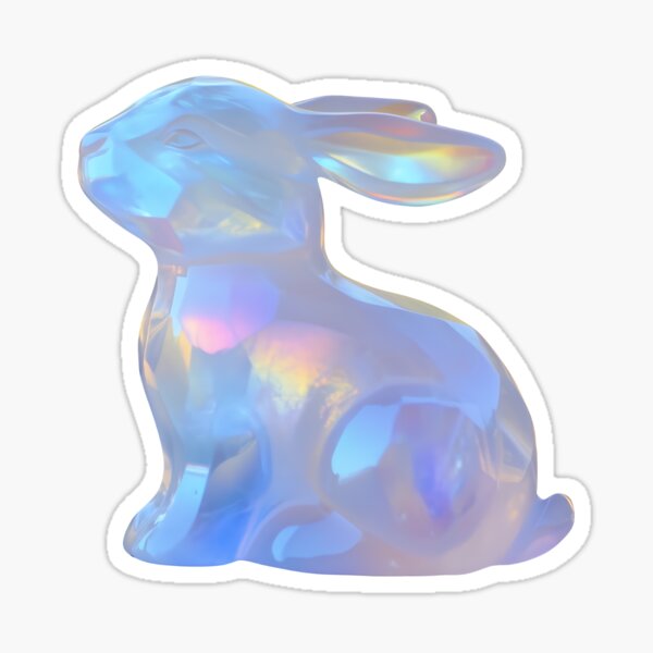 Aperçu de l'œuvre Lapin de cristal créée et vendue par GwenSnow.