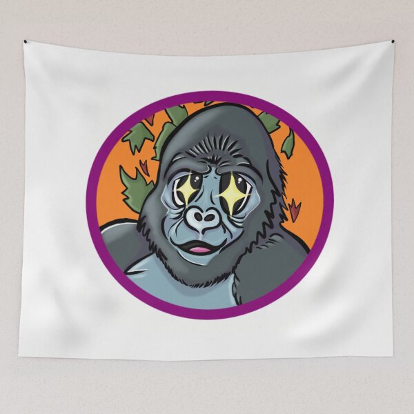 Item preview, Kawaii gorilla designed and sold by Artbychristian.