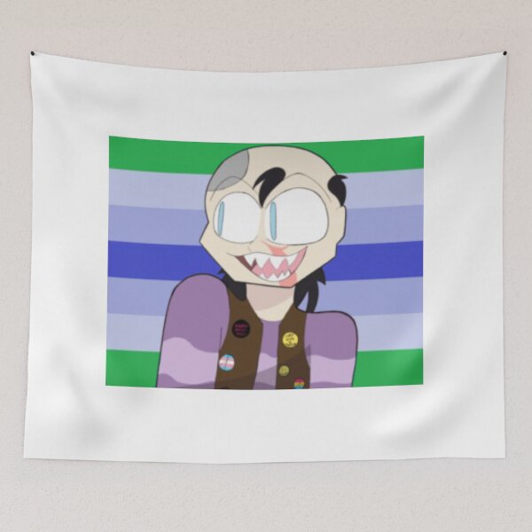 Item preview, chop top bulimia flag version designed and sold by MaskeMasker04.