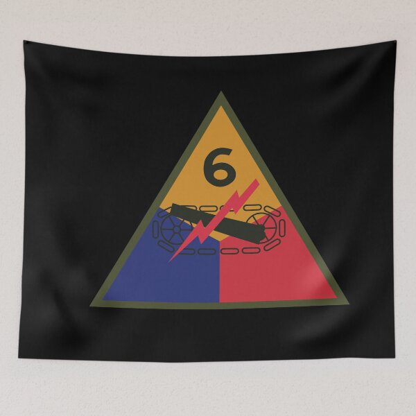 Item preview, SSI - 6th Armored Division X 300 designed and sold by Military Insignia Products.