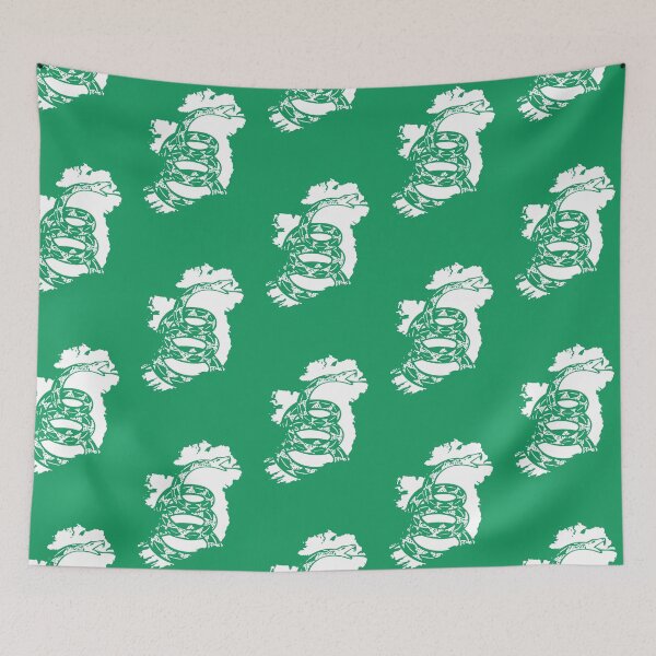 Item preview, IRELAND - Libertarian - Don't Tread On Me Gadsden Snake on IRISH Map designed and sold by pelagio.