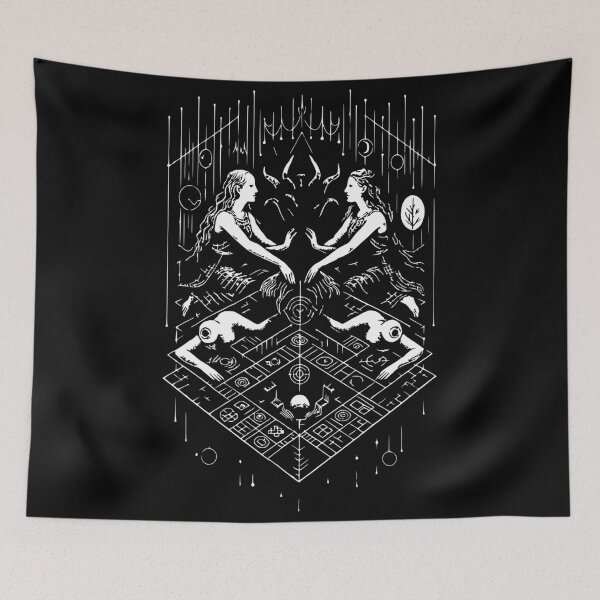 Item preview, The Gate of Paradox Twins designed and sold by blackmonolith.
