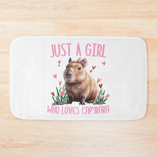 Item preview, Just A Girl Who Loves Capybara - Kawaii Capybara Chibi designed and sold by thebest-2studio.
