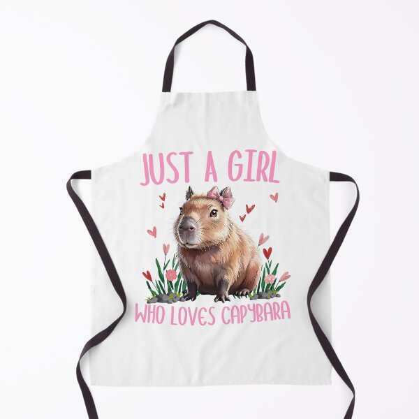 Item preview, Just A Girl Who Loves Capybara - Kawaii Capybara Chibi designed and sold by thebest-2studio.