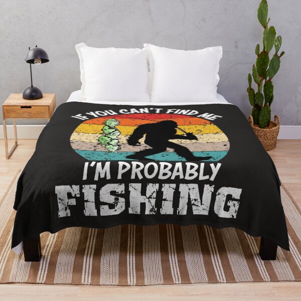 Item preview, Squatch Gone a Fishin' designed and sold by ShermanStudios.