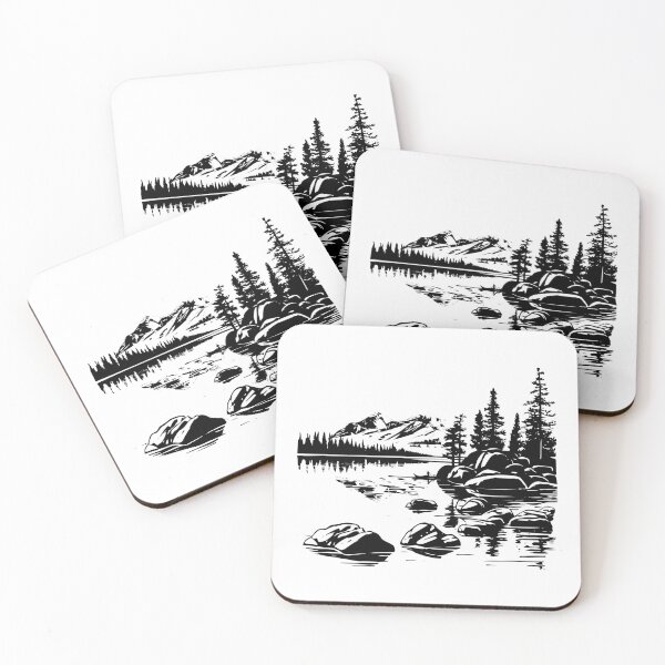 Item preview, Lake Tahoe Alpine California Nevada Crystal Clear Sierra Scenic  designed and sold by inkoutninja.