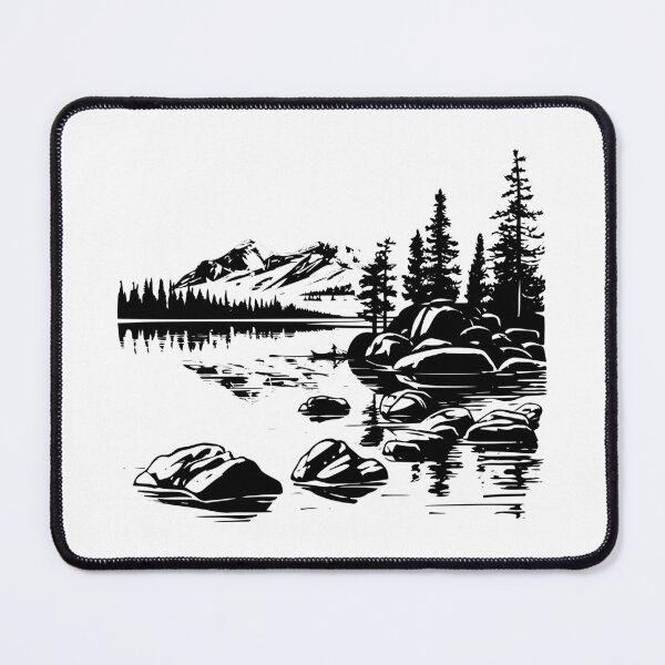 Item preview, Lake Tahoe Alpine California Nevada Crystal Clear Sierra Scenic  designed and sold by inkoutninja.