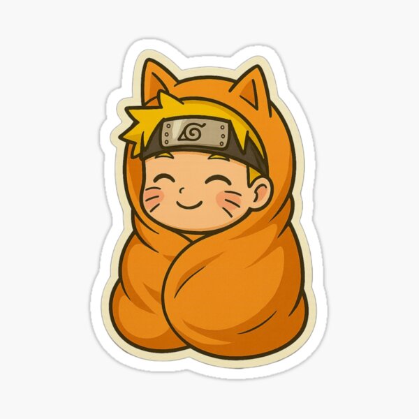 Item preview, Cute Tucked in Naruto - Anime  designed and sold by Peachiboi.
