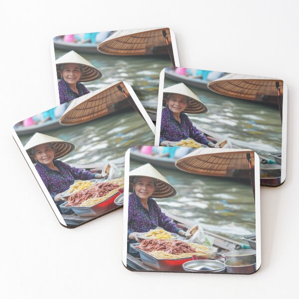 Item preview, Charming Thai Floating Market Vendor : 2 designed and sold by TOOKTIKshop.