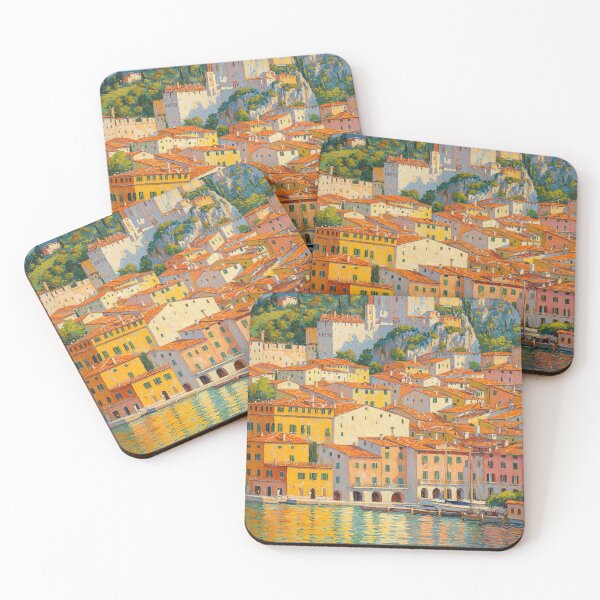 Item preview, Gustav Klimt Malcesine on Lake Garda designed and sold by maniacfitness.
