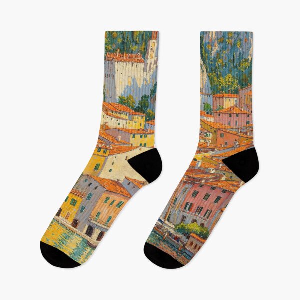Item preview, Gustav Klimt Malcesine on Lake Garda designed and sold by maniacfitness.