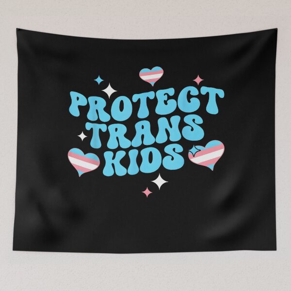 Item preview, Protect Trans Kids Transgender Support LGBT Pride Month designed and sold by Cute-Collection.