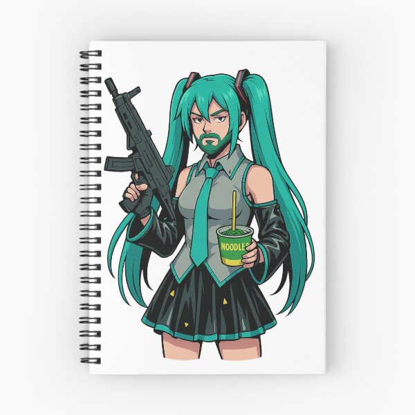 Item preview, Cyber Idol Warrior Girl - Anime Street Ramen & Blaster Vibes designed and sold by JavierBlock4.