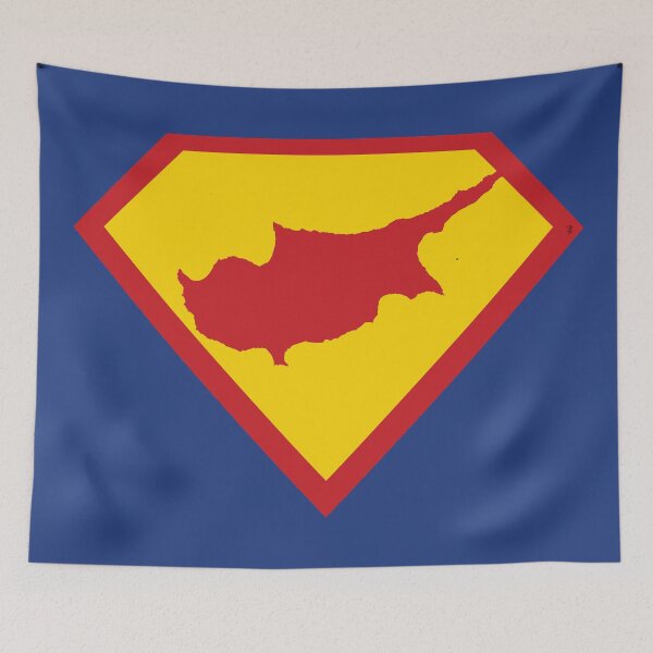 Item preview, CYPRIOT SHIELD - Freedom Is The Superpower -   SUPERHERO CYPRUS design designed and sold by pelagio.