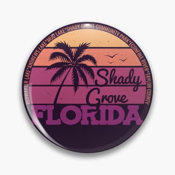 Item preview, Shady Grove Florida Retro Sunset Local Pride Logo designed and sold by CRHPOD20.