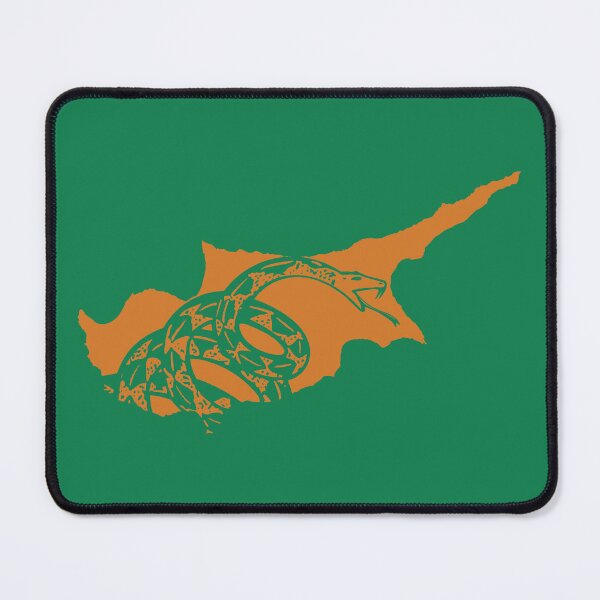 Item preview, CYPRUS - Libertarian - Don't Tread On Me Gadsden Snake on CYPRIOTMap designed and sold by pelagio.