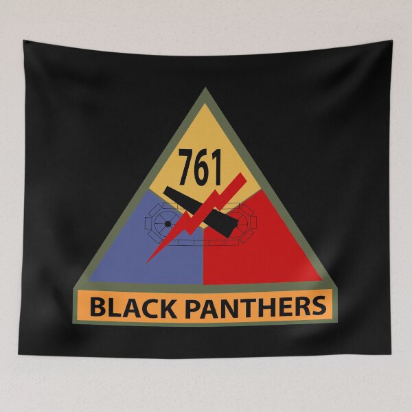 Item preview, SSI - 761st Tank Batalion w Name Tape X 300 designed and sold by Military Insignia Products.