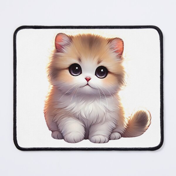 Item preview, Kawaii Anime Neko Cute Munchkin Cat Chibi designed and sold by thebest-2studio.