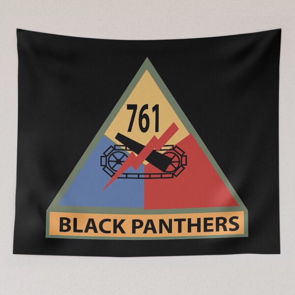 Item preview, Army - 761st Tank Battalion SSI w Name Tape X 300 designed and sold by Military Insignia Products.