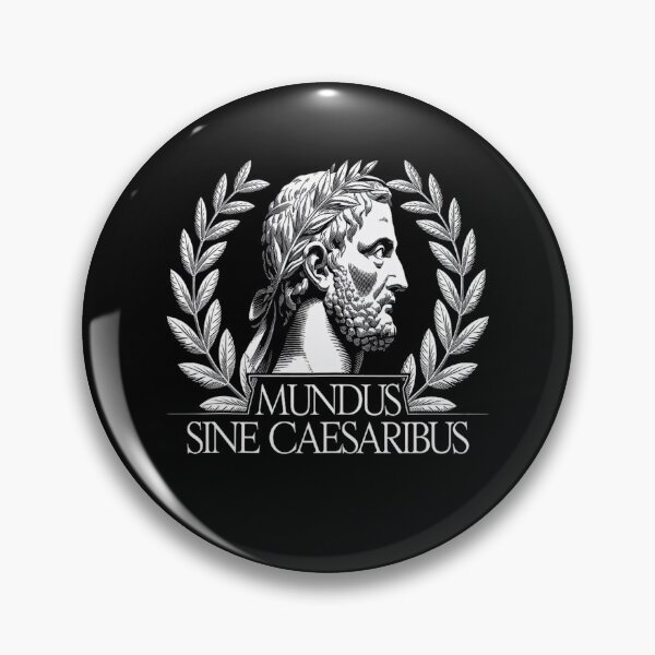 Item preview, Beautiful Funny Retro Mundus Sine CaesaribuS designed and sold by Shaun-Arts.