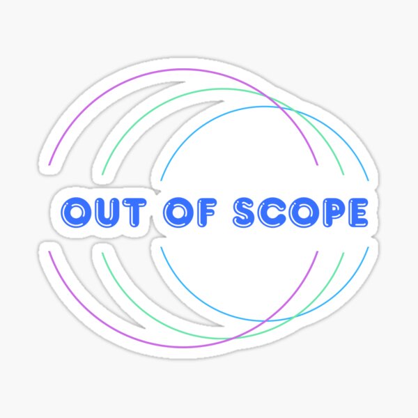 Item preview, Out Of Scope: Blue designed and sold by tamiajames8.