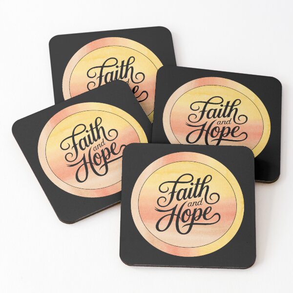 Item preview, Faith & Hope – Inspirational Christian Design with Elegant Typography designed and sold by wiggylyn.