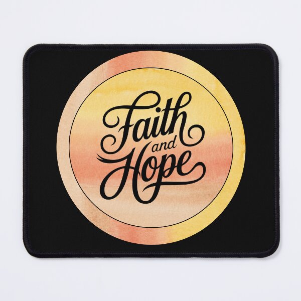 Item preview, Faith & Hope – Inspirational Christian Design with Elegant Typography designed and sold by wiggylyn.