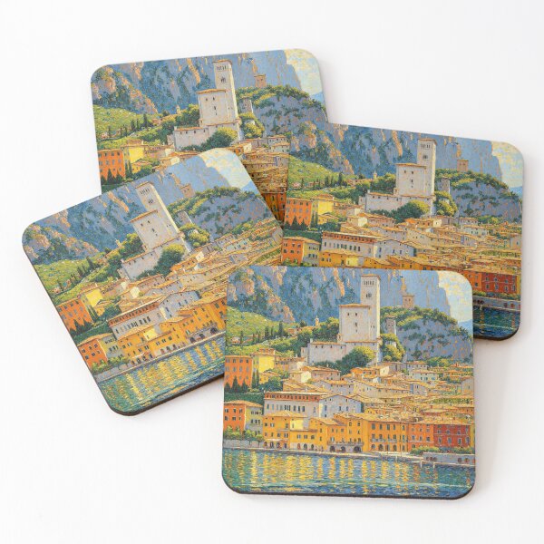 Item preview, Gustav Klimt - Malcesine on Lake Garda designed and sold by maniacfitness.
