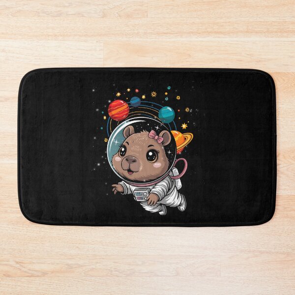 Item preview, Kawaii Anime Capybara Astronaut Lover Chibi designed and sold by thebest-2studio.