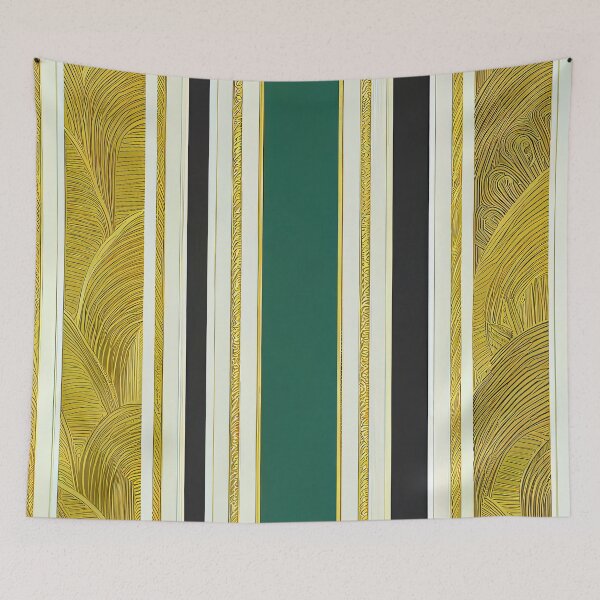 Item preview, Art Deco Emerald-Green And Golden Hues Pattern designed and sold by DEC02.