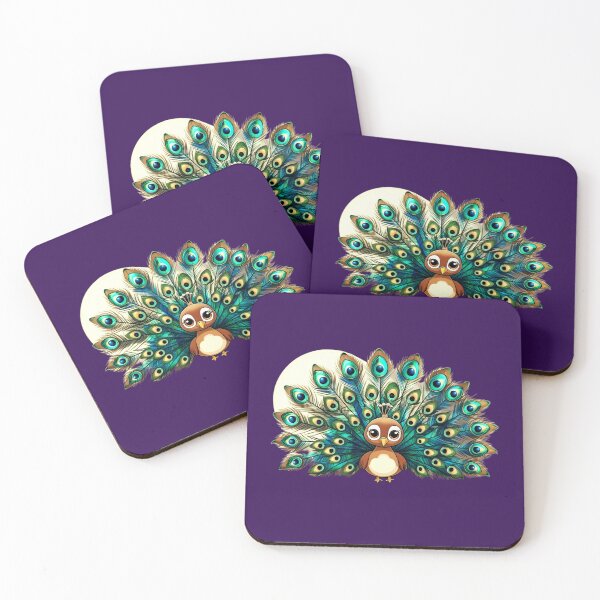 Item preview, Cute Peacock designed and sold by Naamaart.