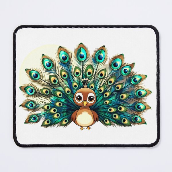 Item preview, Cute Peacock designed and sold by Naamaart.