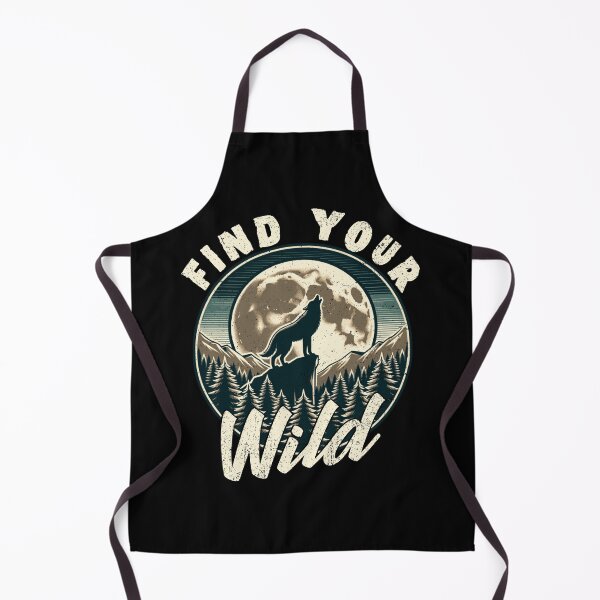 Item preview, Find Your Wild Wolf Howling at Moon – Wilderness Adventure designed and sold by EpochFusion.