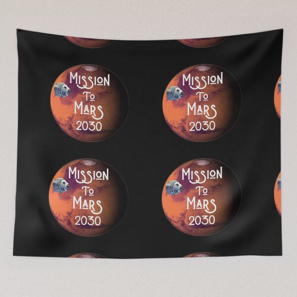 Item preview, Mission to Mars 2030 designed and sold by Tripp Art Studio.