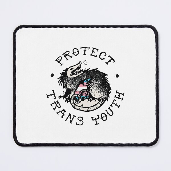 Item preview, Protect Trans Youth Opossum Support Transgender LGBT Pride designed and sold by Cute-Collection.