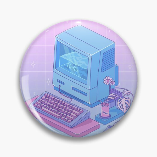 Item preview, Aesthetic Vaporwave Retro Compute designed and sold by exhozt.