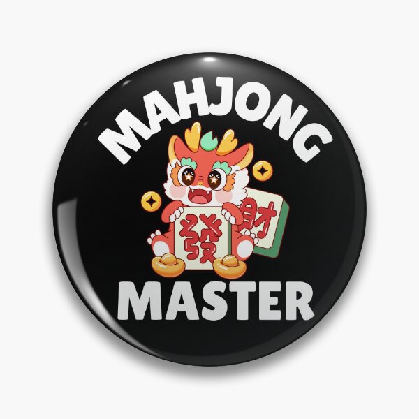 Artikelvorschau, Süßer Mahjong-Drache entworfen und verkauft von aussieexplore.