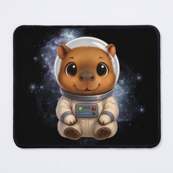 Item preview, Kawaii Chibi Capybara Astronaut Lover designed and sold by thebest-2studio.