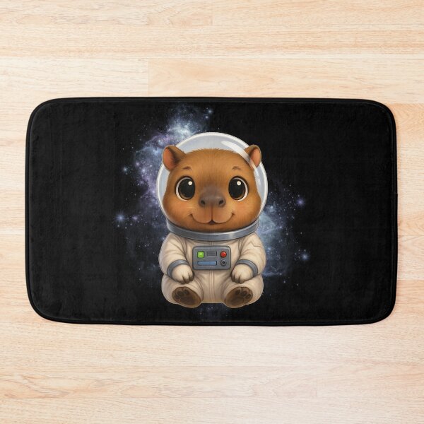 Item preview, Kawaii Chibi Capybara Astronaut Lover designed and sold by thebest-2studio.