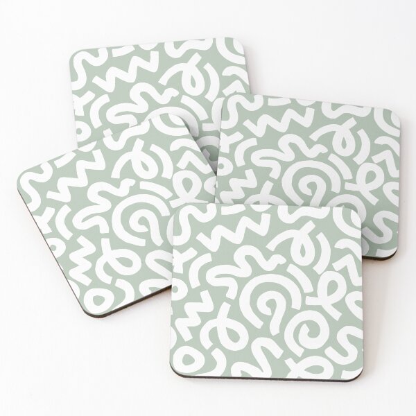 Item preview, Organic Shapes and Doodles Modern Art designed and sold by Pattern&Pixel.