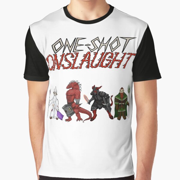 One-shot Onslaught Group Graphic T-Shirt