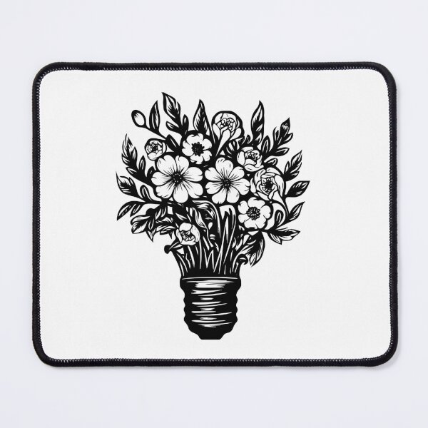 Item preview, Light Bulb Floral Bloom Flowers Bouquet Lamp Energy  designed and sold by inkoutninja.