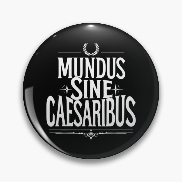 Item preview, Beautiful Retro Vintage Mundus Sine Caesaribus designed and sold by Shaun-Arts.