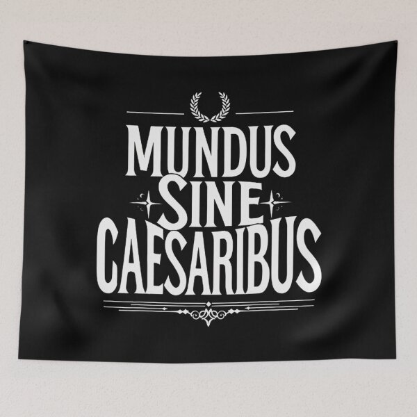 Item preview, Beautiful Retro Vintage Mundus Sine Caesaribus designed and sold by Shaun-Arts.