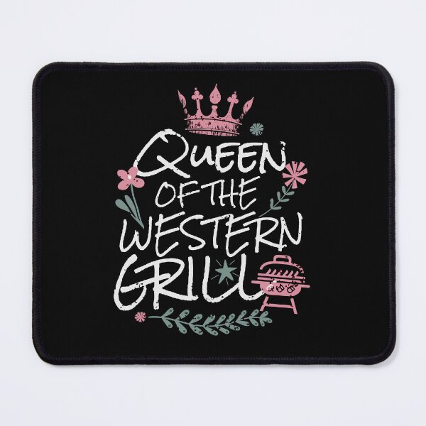 Item preview, Master BBQ Smoker Grillin Girl, Queen of the Western Grill designed and sold by DAMOTAmagazine.